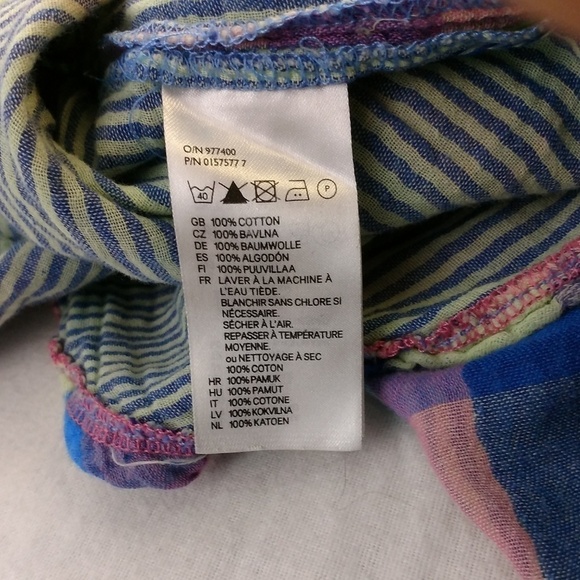 L.O.G.G by H&M Button Down Flannel Size 4 - Picture 8 of 10